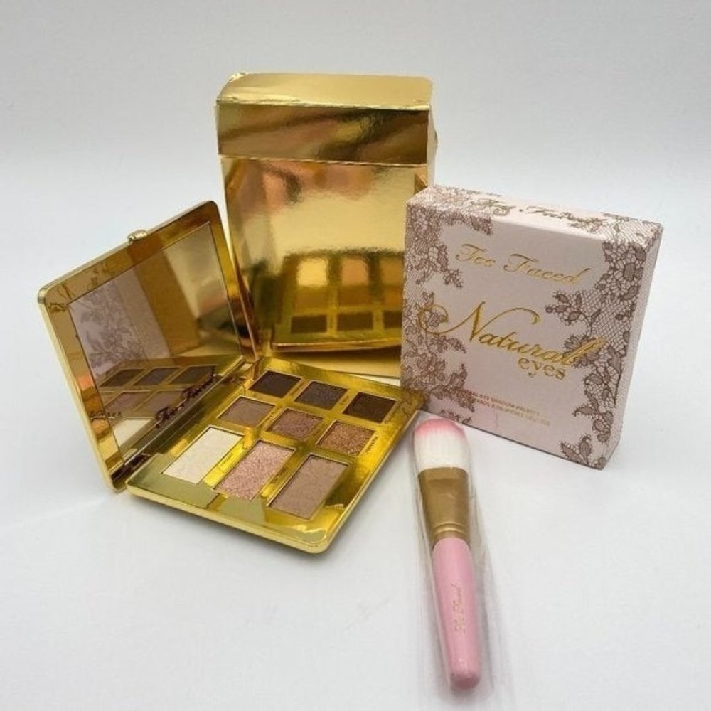 Natural Eyes Eye Shadow Palette & 1 make